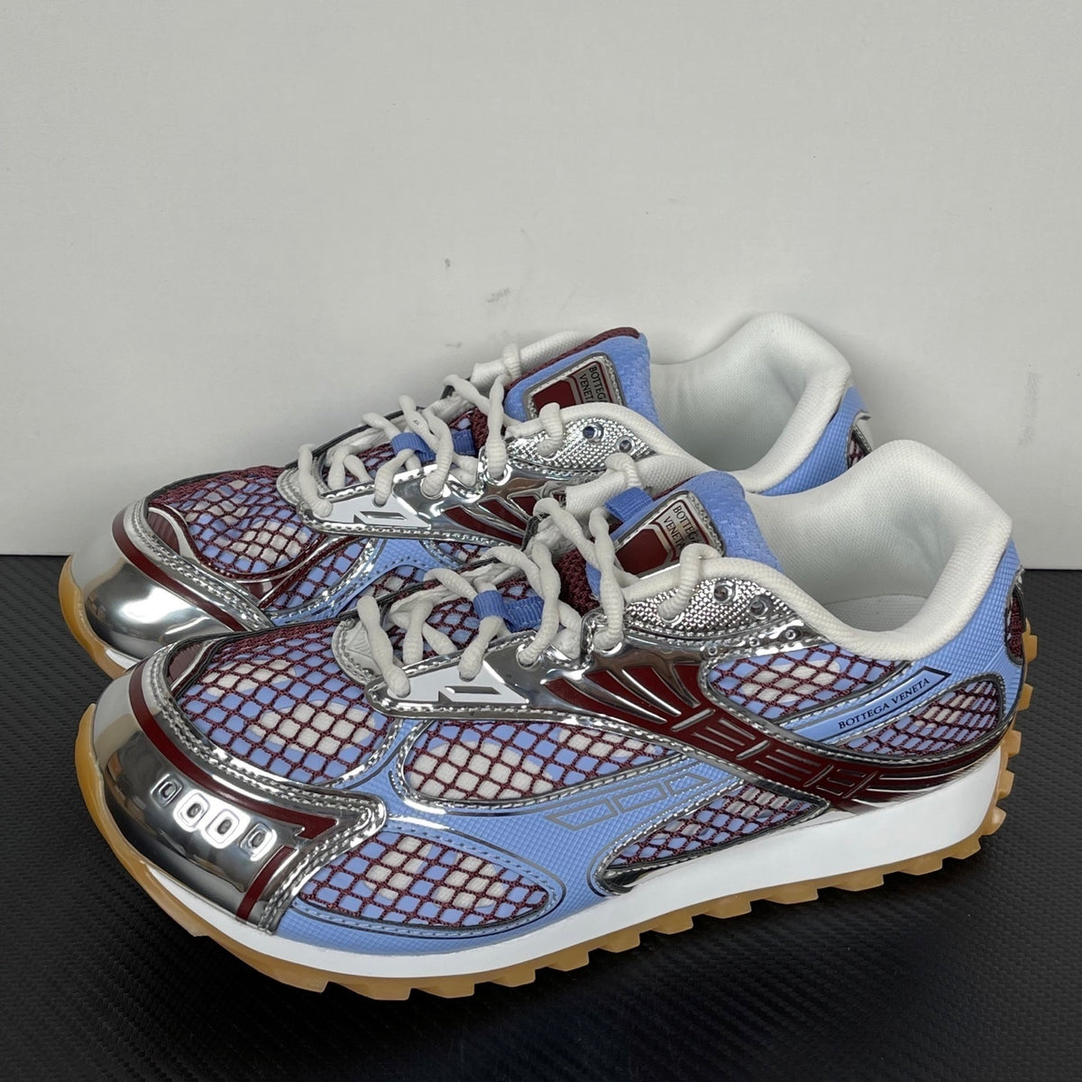 Bottega Veneta Orbit Sneakers Barolo/Blue Bell
