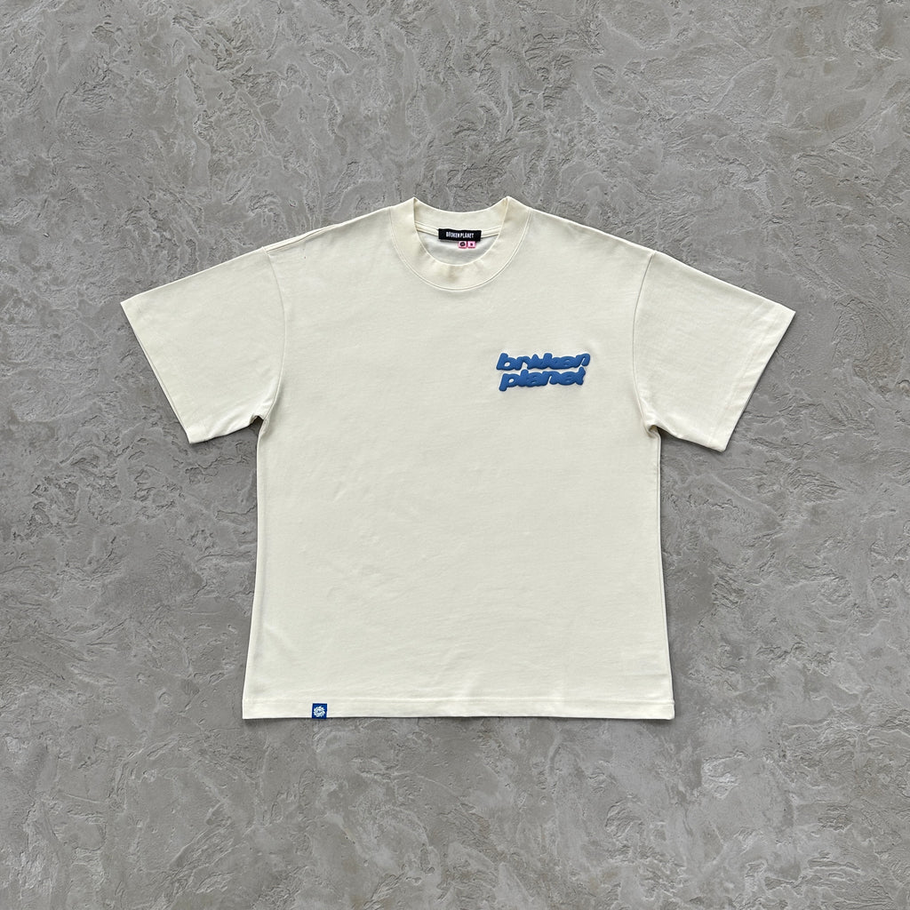 Broken Planet Basic Off-white Tee