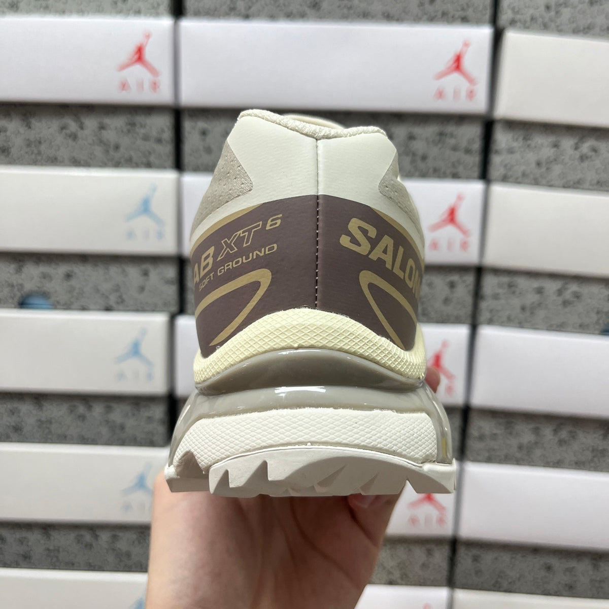 Salomon XT-6 JJJJound Vanilla Ice / Iron / Etherea