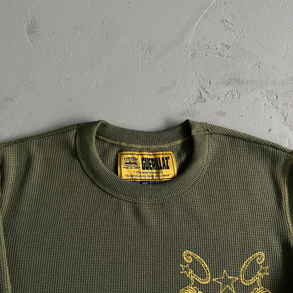 Corteiz Tiger Contrast Waffle Sweater