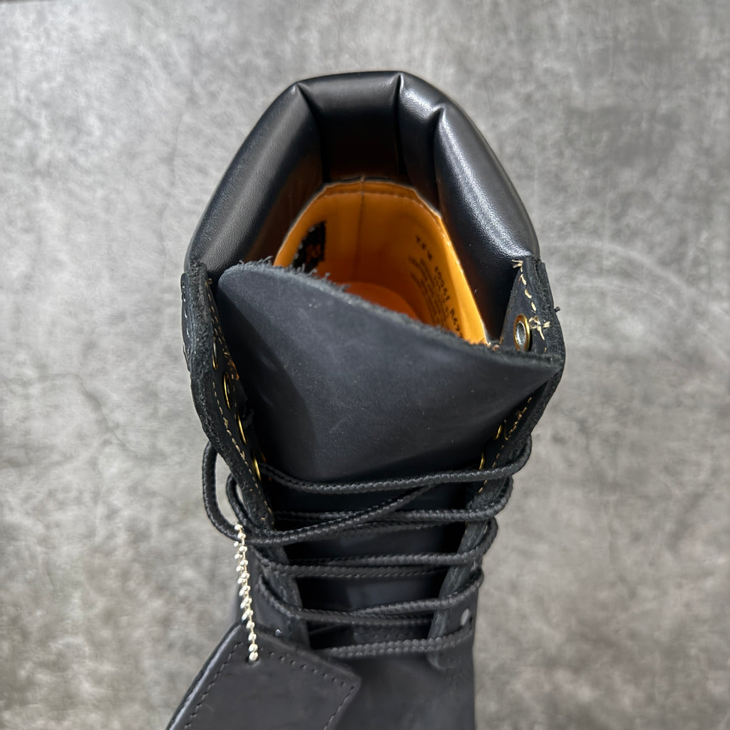 Supreme x Timberland 6-Inch Premium Waterproof Boot ("Big Logo - Black")