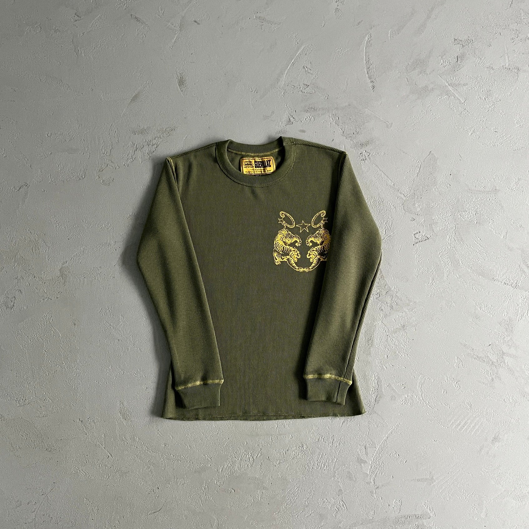 Corteiz Tiger Contrast Waffle Sweater