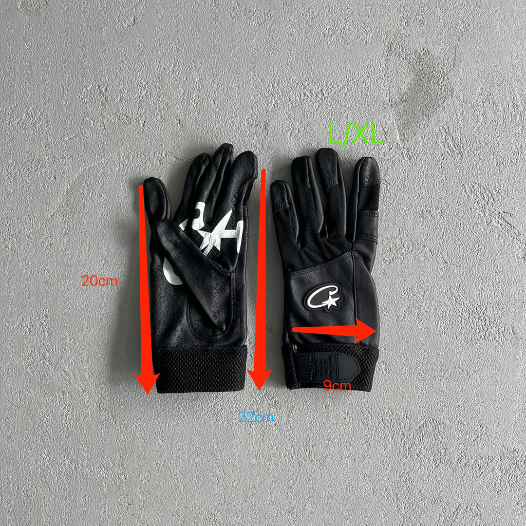 Corteiz Leather Gloves