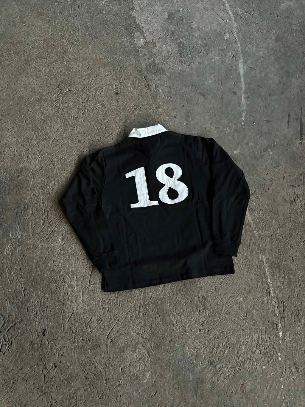 Corteiz Panelled Rugby Black (ON-HAND)