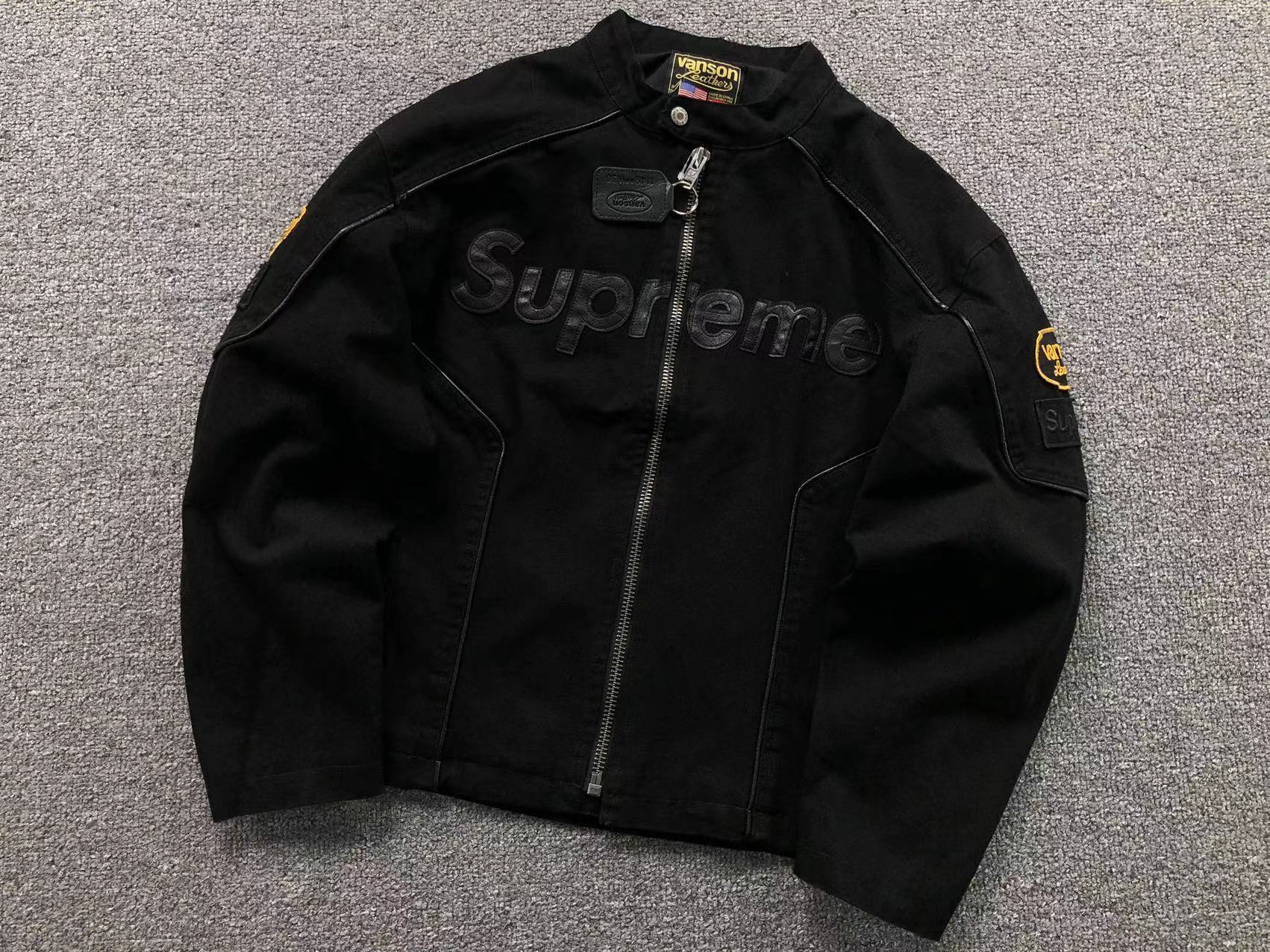 Supreme x Vansons Leathers Cordura Jacket