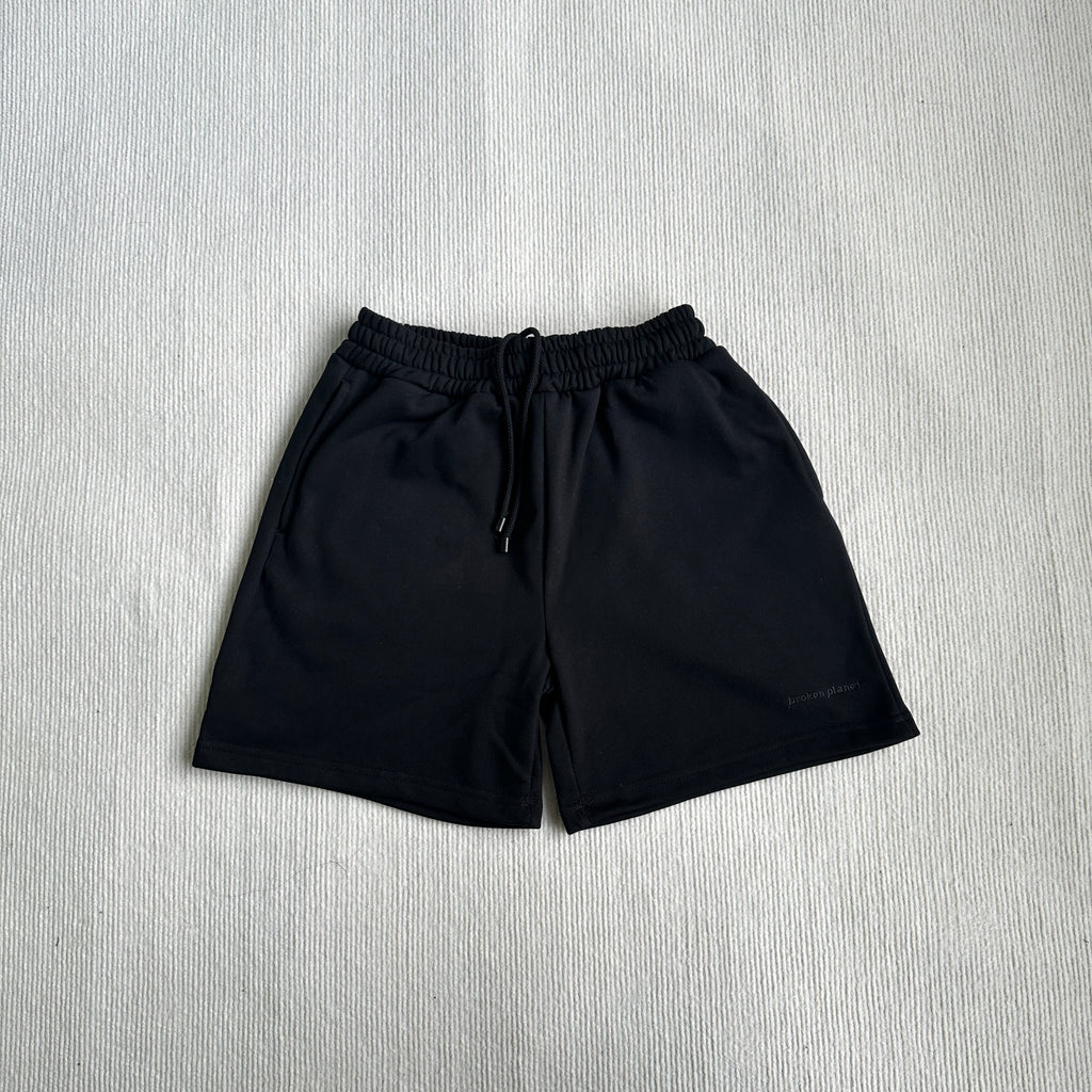 Broken Planet Cotton Short - Midnight Black