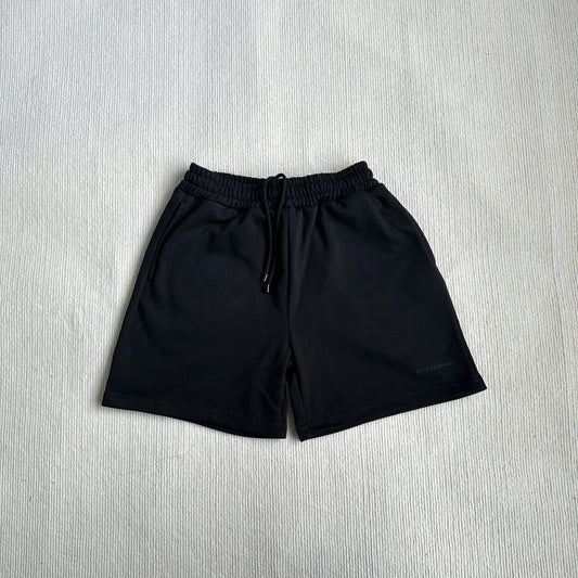 Broken Planet Cotton Short - Midnight Black