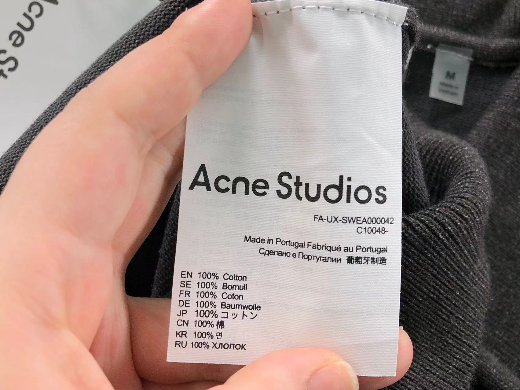 Acne Studios Klastron Heart Richard Yak Jumper