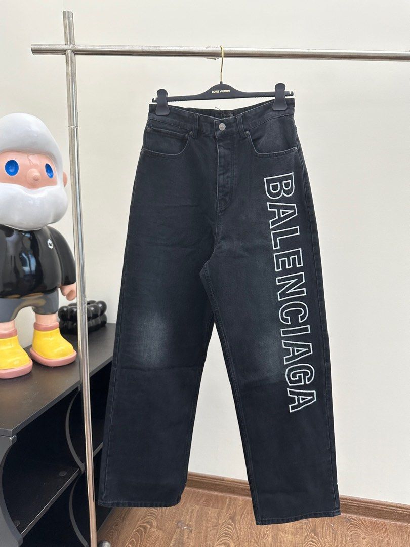 Balenciaga Outline Denim Pants
