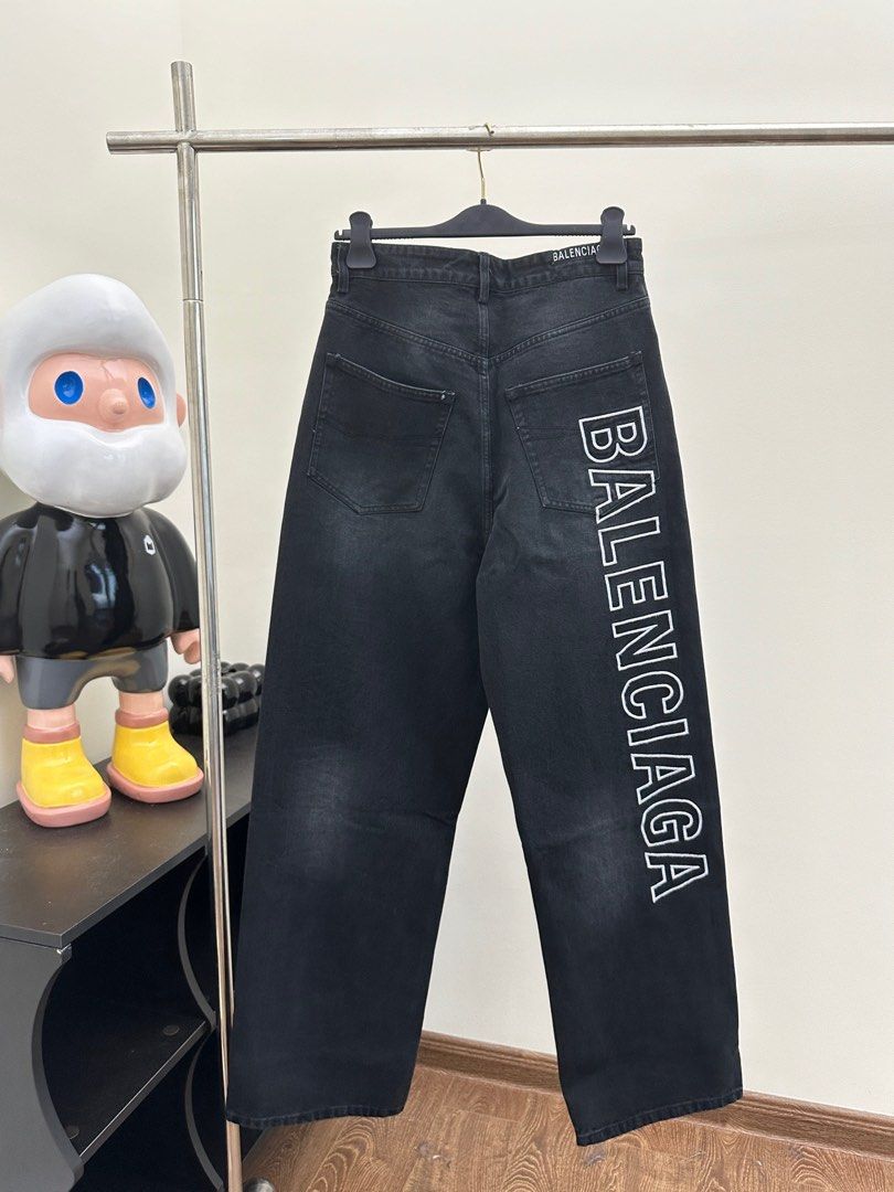 Balenciaga Outline Denim Pants